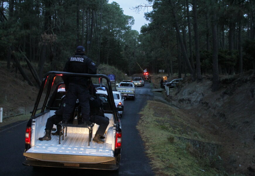 Realizan primer operativo interinstitucional en la Malinche