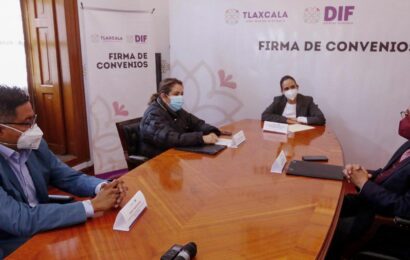 Firma Sedif convenio de colaboración con la Universidad Autónoma de Tlaxcala