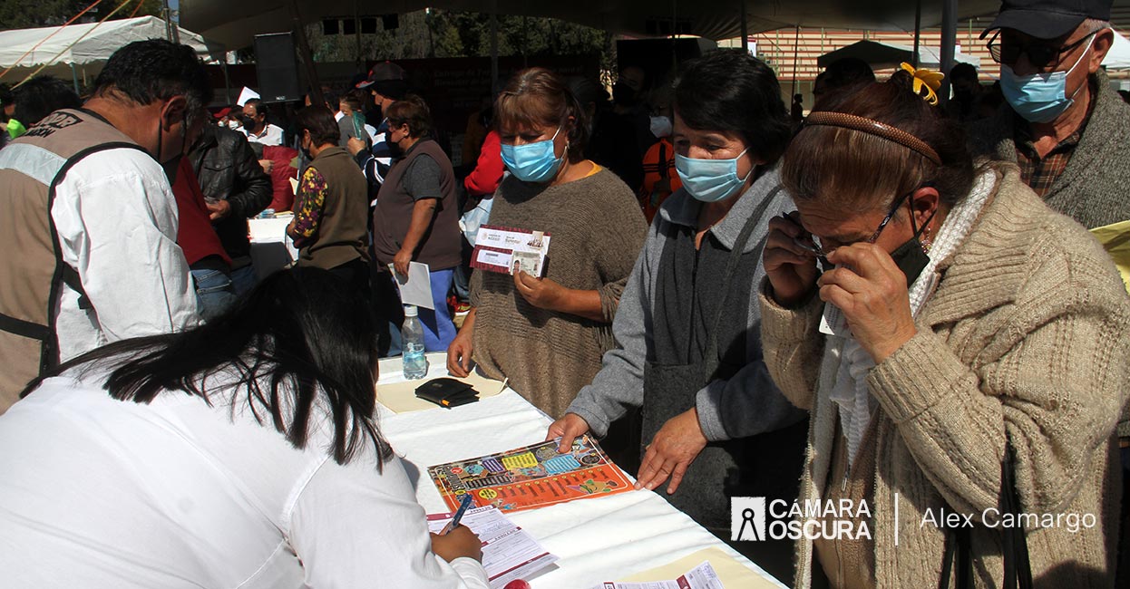 Autoridades entregaron tarjetas “Pensión para el bienestar de las personas adultas mayores” en Tlaxcala