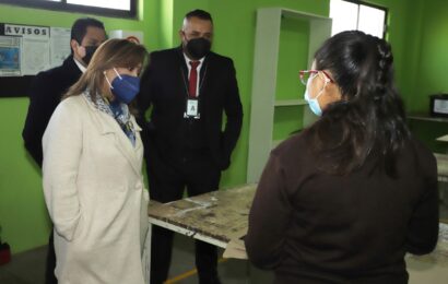 Visitó gobernadora el centro de internamiento de la coordinación estatal de medidas para adolescentes