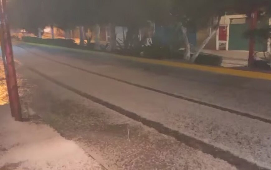 Saldo blanco por la granizada de ayer reporta CEPC