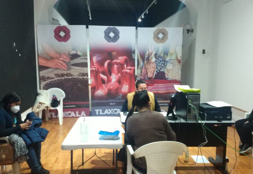 Impresión gratuita de certificado de vacunación Covid en módulos del Ayuntamiento de Tlaxcala