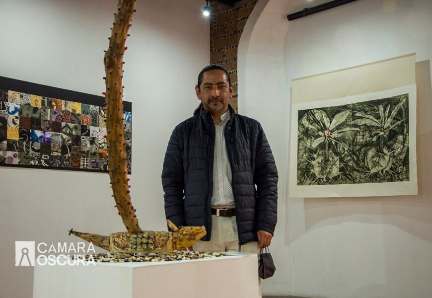 Inauguran “Instantes” exposición del grabador Enrique Pérez Martínez