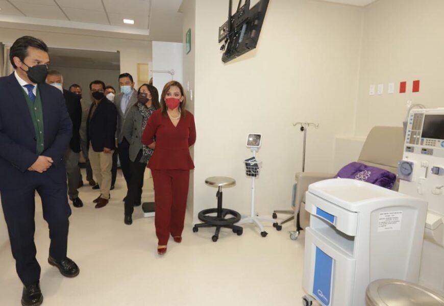 Verifica Lorena Cuéllar la puesta en marcha del complejo de atención especializada en salud y bienestar