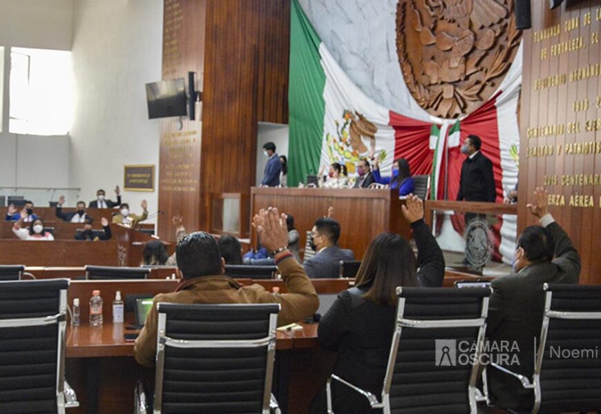 Congreso aprueba reformas a la ley orgánica de la administración pública del Estado de Tlaxcala