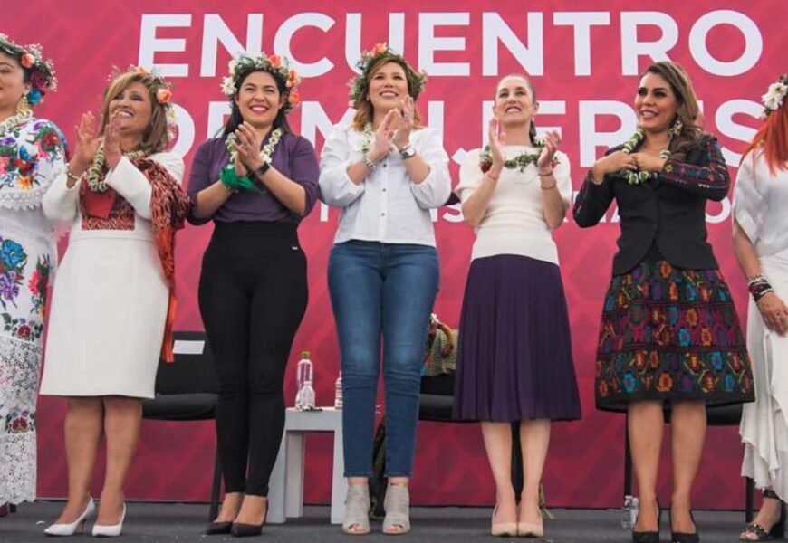 Participó gobernadora en «Encuentro de mujeres por la transformación» en CDMX