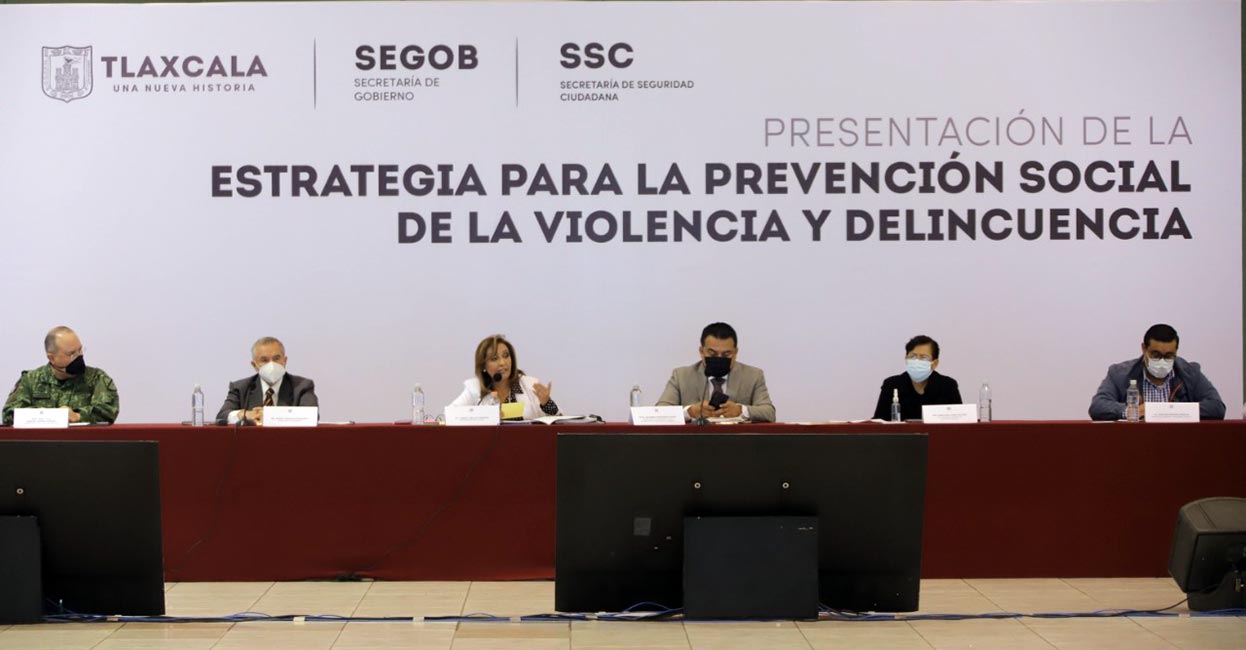 Presentó Gobierno del Estado estrategia para la prevención social de la violencia y delincuencia