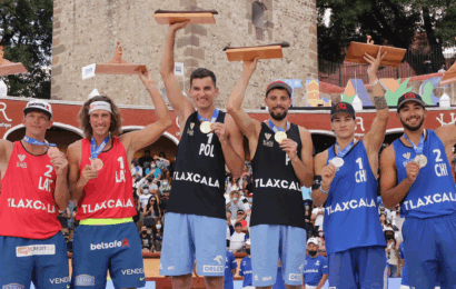 Gobierno del Estado premia a los finalistas del Tour Mundial de Voleibol de Playa Tlaxcala 2022