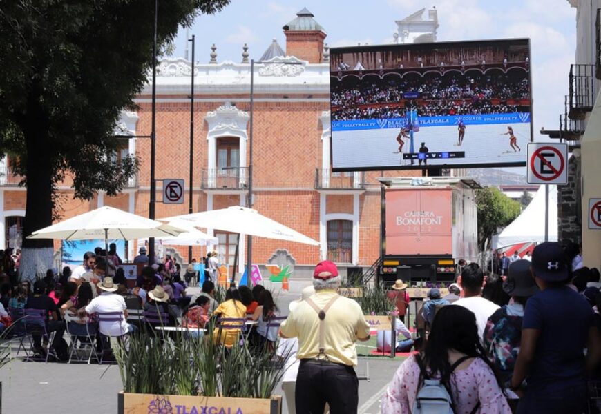 Celebran tlaxcaltecas esfuerzo de autoridades para la llegada del Tour Mundial de Voleibol de Playa 2022