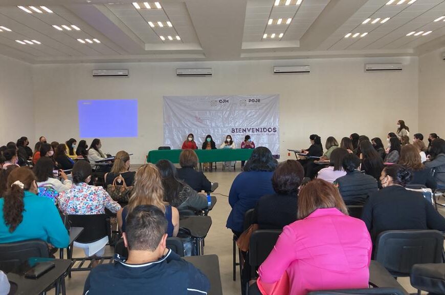 Imparten curso de “prevención y sanción de la violencia política contra las mujeres”