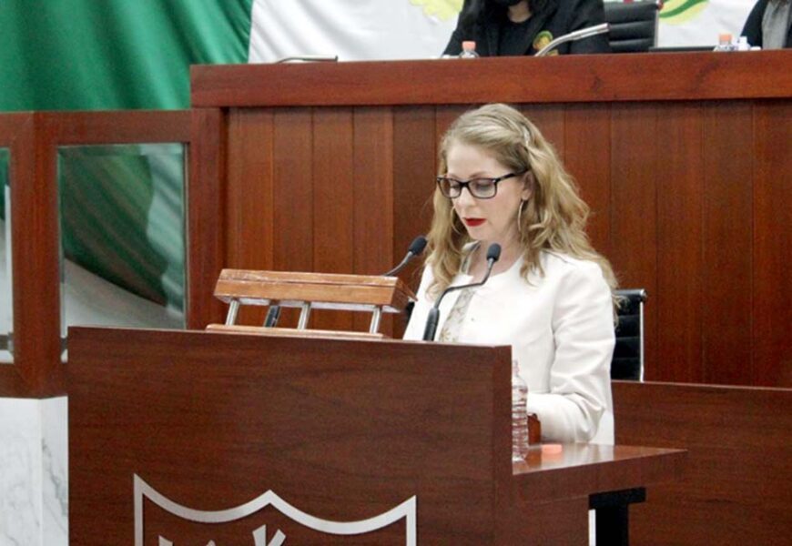 Presenta Marcela González iniciativa que expide la ley de protección al ambiente y desarrollo sostenible