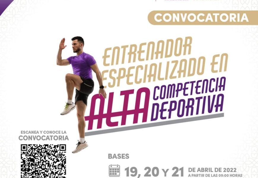 Convoca IDET a curso de entrenador especializado en alta competencia