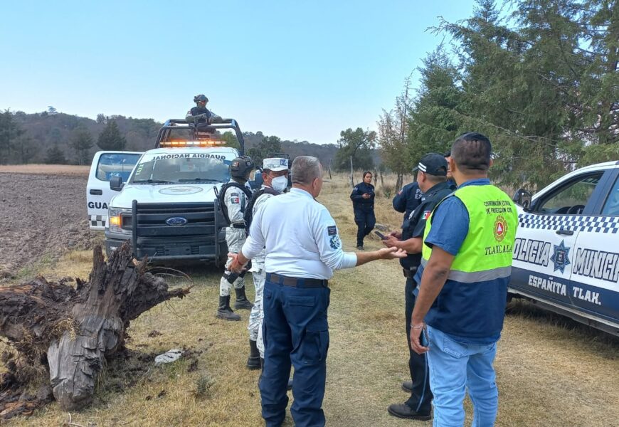 Autoridades descartaron la presencia de aeronave presuntamente accidentada en Tlaxcala