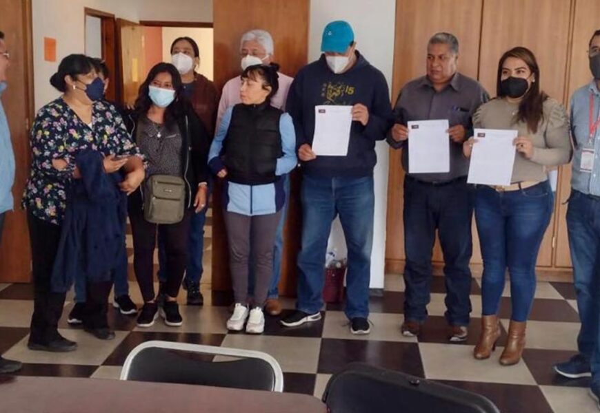 Logran acuerdo autoridades y vecinos de la Trinidad Tepehitec para solucionar desabasto de agua