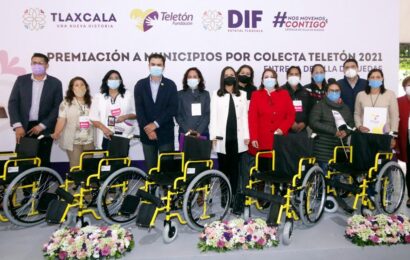 SEDIF y fundación Teletón premiaron a ganadores de la colecta 2021
