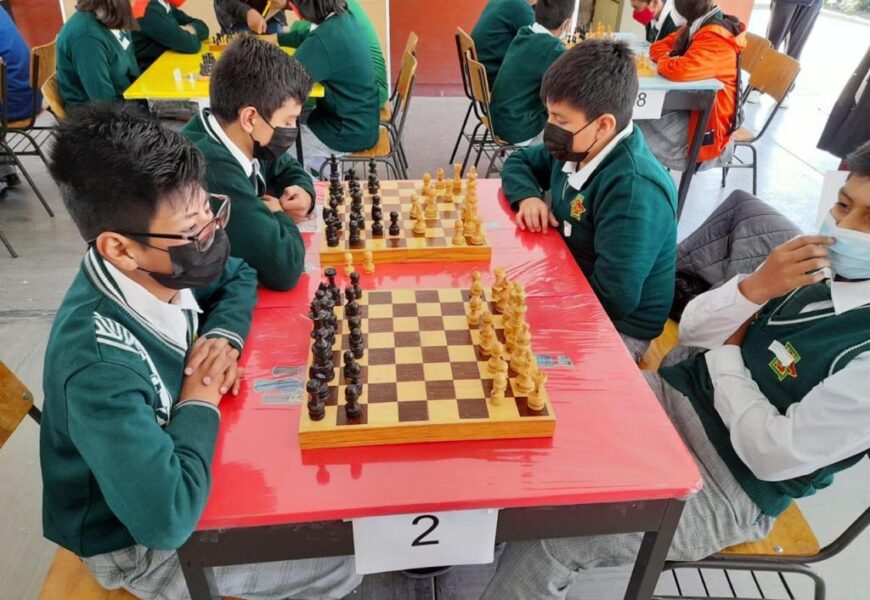 Realizan primer torneo de ajedrez en la escuela “Higinio Paredes Ramos”
