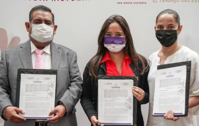 Secretaría de Bienestar e Icatlax firman convenio para capacitar a beneficiarios de programas sociales