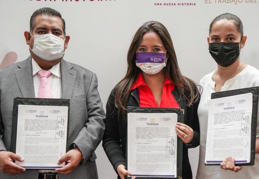Secretaría de Bienestar e Icatlax firman convenio para capacitar a beneficiarios de programas sociales