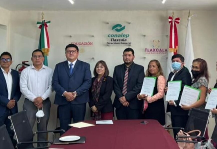 Asignó CONALEP Tlaxcala horas a docentes de los planteles de Teacalco y Zacualpan