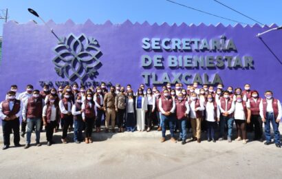 Lorena Cuéllar inauguró instalaciones de la nueva Secretaría de Bienestar