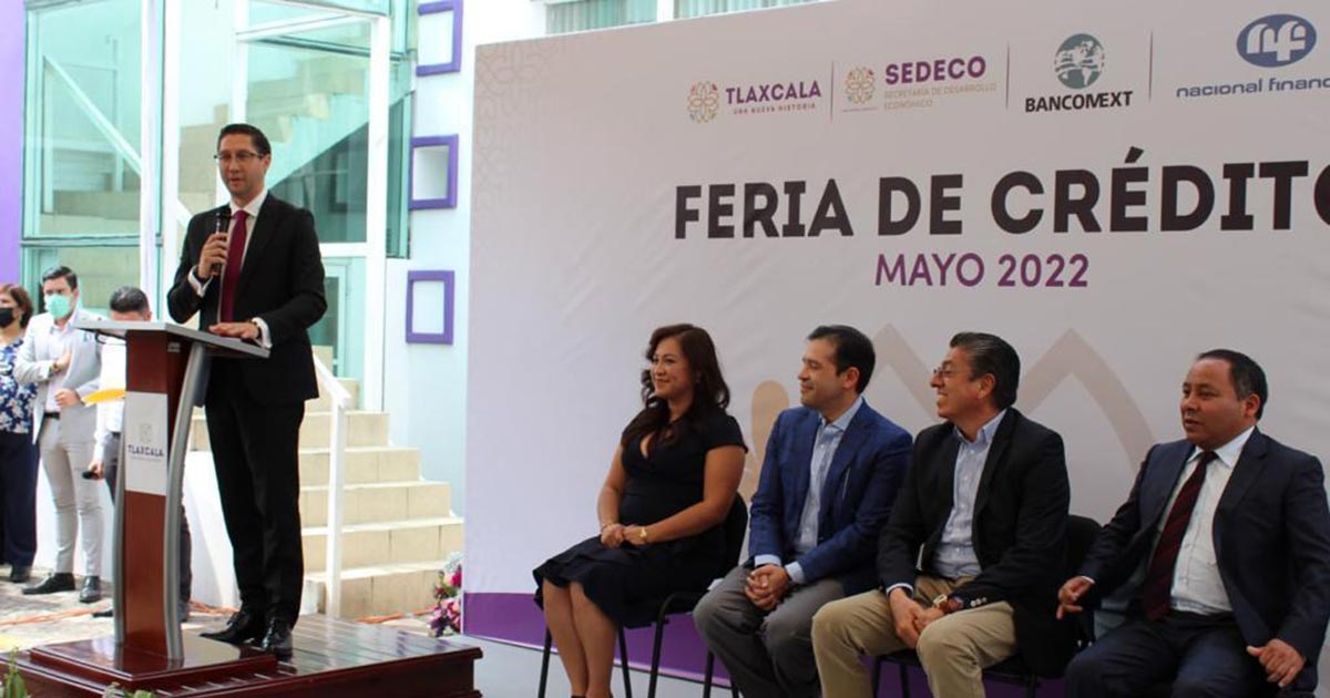 Sedeco lleva a cabo la Feria de Crédito Tlaxcala 2022