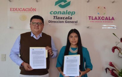Signan acuerdo de colaboración CONALEP e ITJ