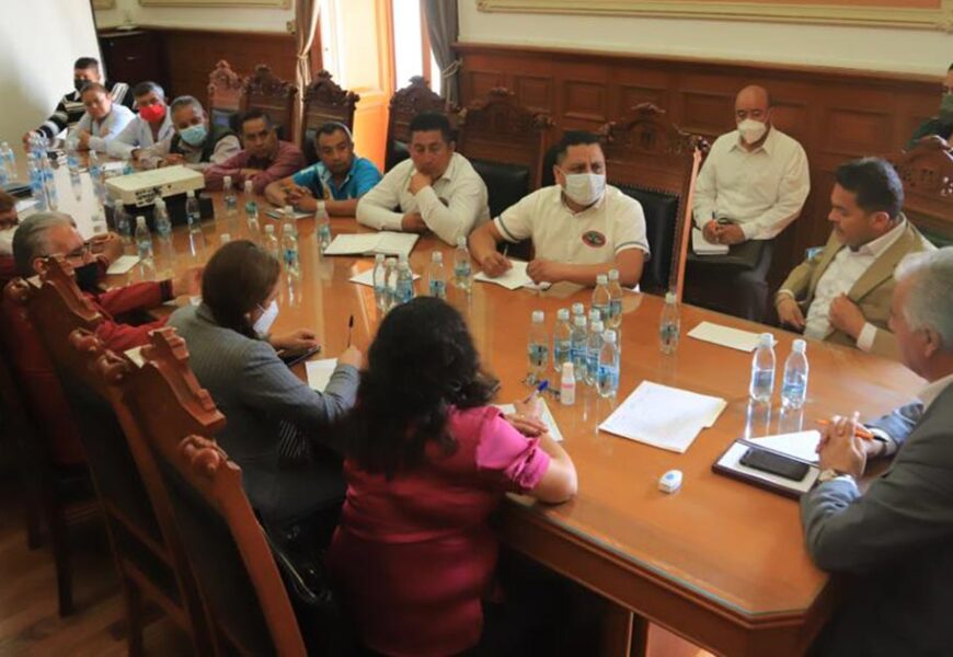 Acuerdan autoridades estatales y Unificación de Concesionarios trabajo conjunto a favor del transporte público