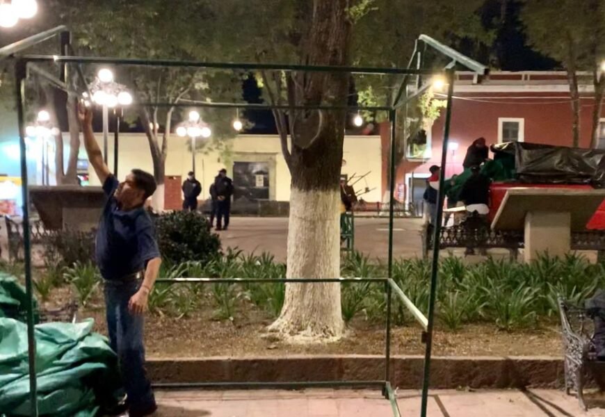 Artesanos de Tlaxcala Capital continúan comercializando en la Plaza San José