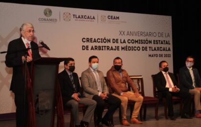 Conmemora CEAM 20 años de garantizar la protección del derecho a la salud de los tlaxcaltecas