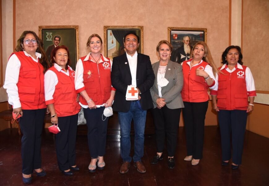 Cabildo del Ayuntamiento de Tlaxcala aporta recursos a la Cruz Roja Mexicana