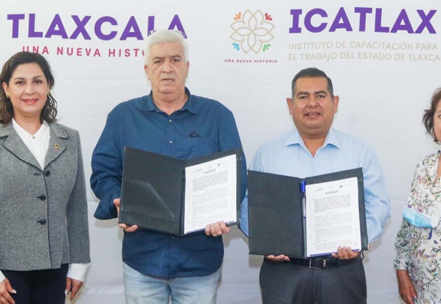 Acuerdan ICATLAX y Asociación de Empresas trabajo conjunto
