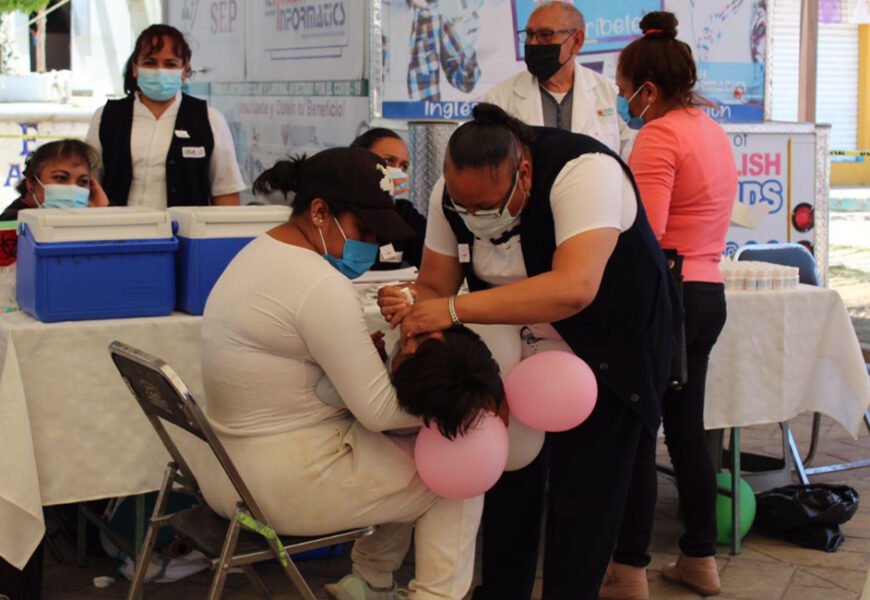 SESA, IMSS E ISSSTE aplicarán esquemas completos de vacunación a infantes durante jornada nacional de salud SESA, IMSS E ISSSTE aplicarán esquemas completos de vacunación a infantes durante jornada nacional de salud