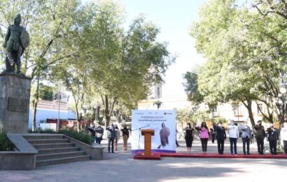 Conmemoran en Tlaxcala Capital 501 aniversario luctuoso de Xicohténcatl Axayacatzin
