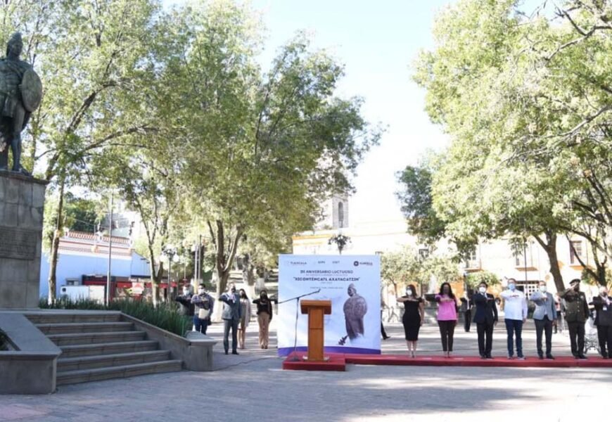 Conmemoran en Tlaxcala Capital 501 aniversario luctuoso de Xicohténcatl Axayacatzin