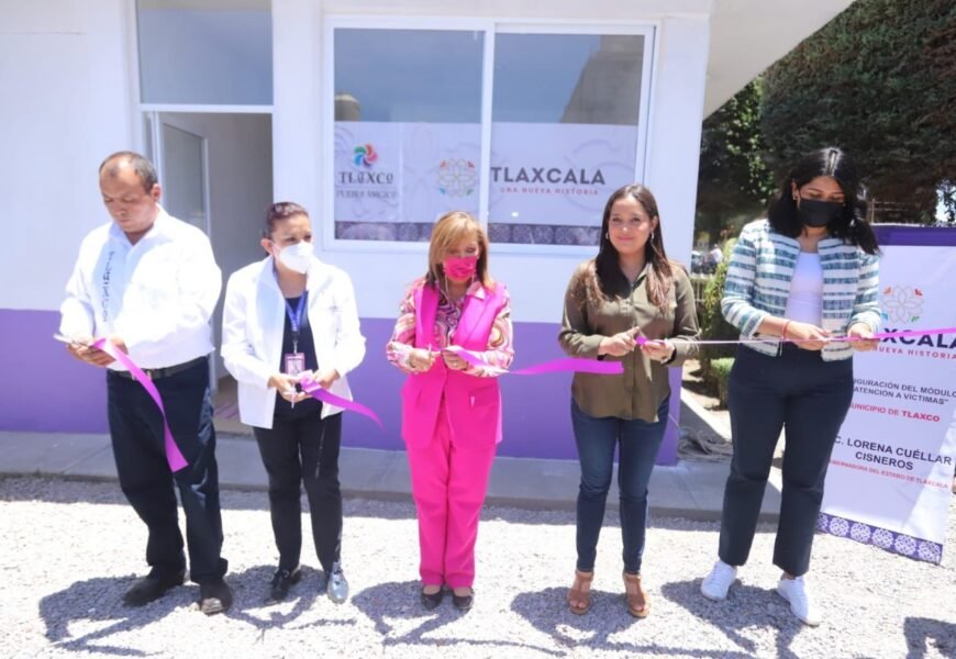 Inauguró Gobernadora Lorena Cuéllar módulo de atención a víctimas en Tlaxco Inauguró Gobernadora Lorena Cuéllar módulo de atención a víctimas en Tlaxco