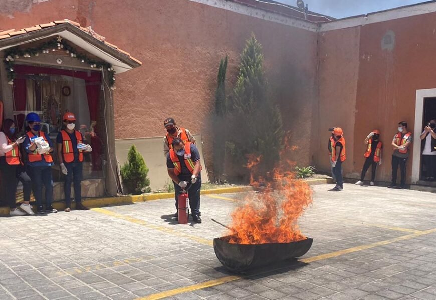 Capacita Protección Civil de Tlaxcala Capital a personal del Ayuntamiento