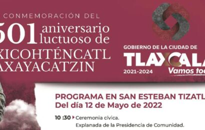 Tlaxcala Capital prepara actividades culturales para conmemorar aniversario del guerrero Xicohténcatl Axayacatzin