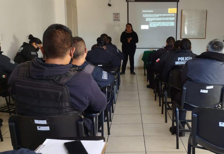 Capacitan a policías de Tlaxcala Capital sobre diversidad sexual