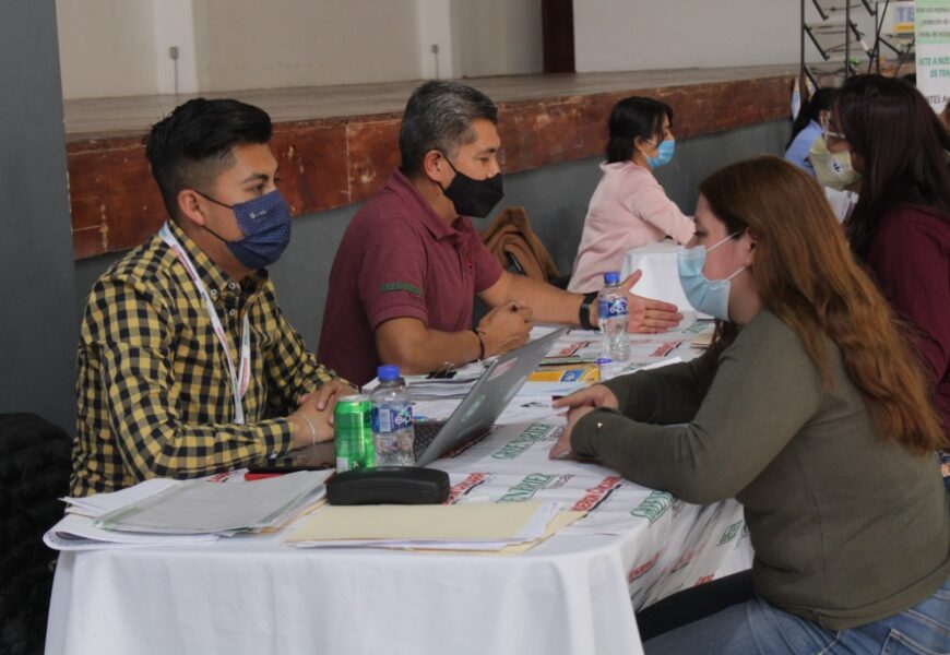 FIDECIX realiza segunda jornada de reclutamiento laboral en Tlaxco