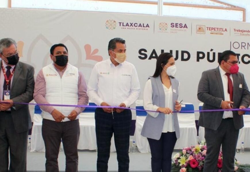 Ponen en marcha la Primera Jornada Nacional de Salud Pública 2022 en Tlaxcala