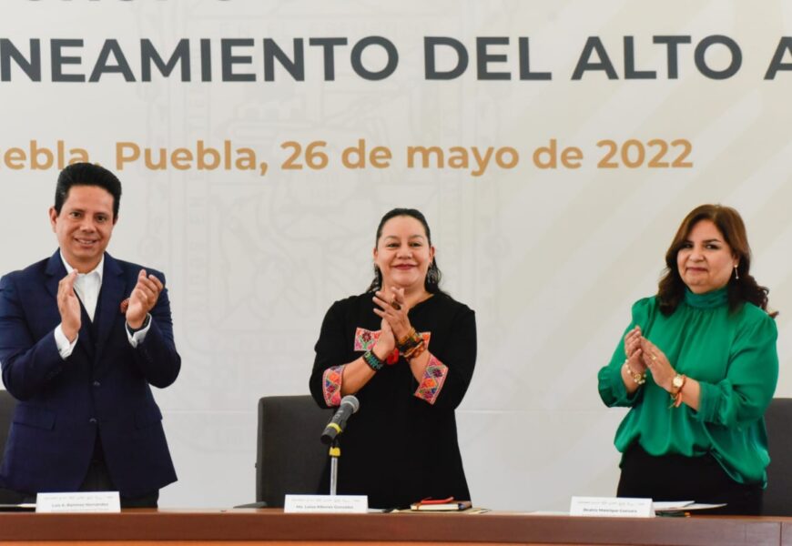 Continúan los gobiernos federal, de Puebla y Tlaxcala trabajo interinstitucional para el saneamiento del alto Atoyac