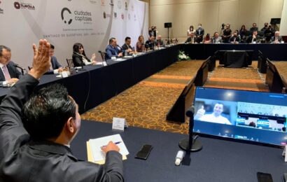 Impulsa Tlaxcala Capital agenda en materia de seguridad pública