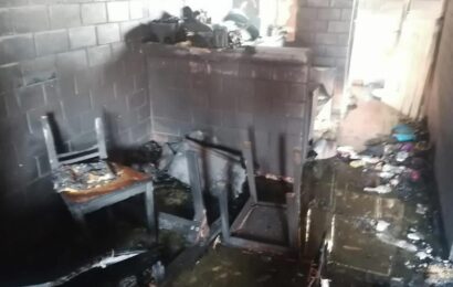 Protección Civil de Tlaxcala Capital atiende oportunamente incendio en vivienda