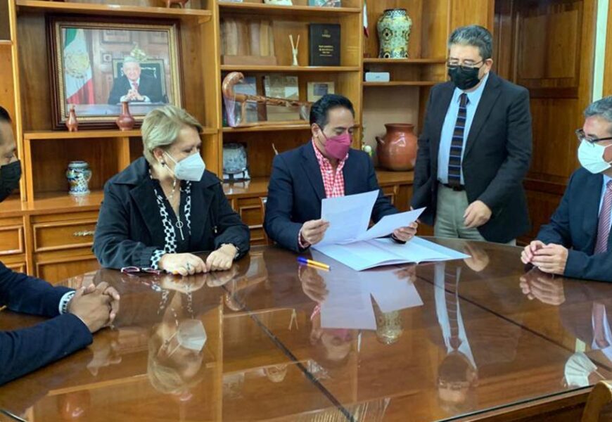 Concretan donación de predio para construir templo en Tizatlán, Tlaxcala