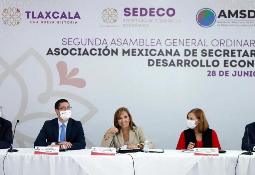 Tlaxcala, dentro de los tres primeros lugares a nivel nacional con mayor crecimiento y recuperación económica: gobernadora