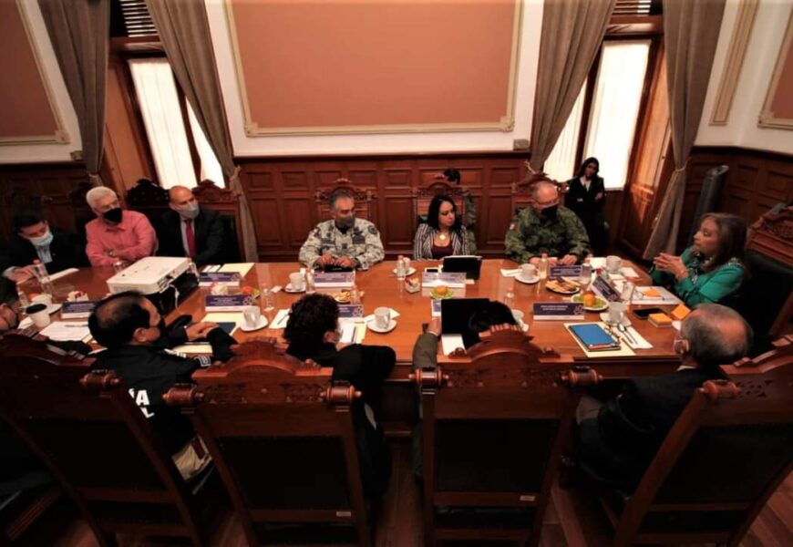 Participaron empresarios de Tlaxcala en mesa de seguridad encabezada por la Gobernadora Lorena Cuéllar