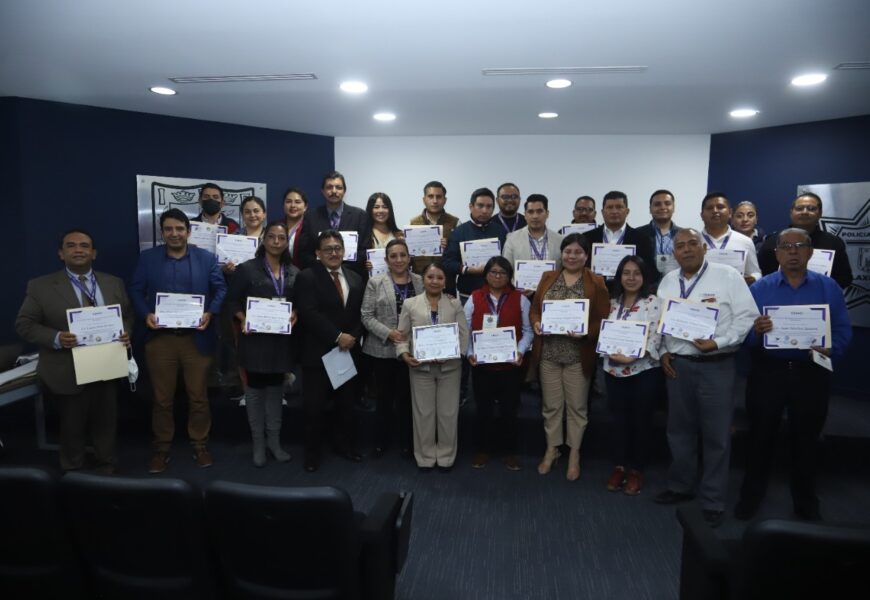 Capacitó IEM con perspectiva de género a funcionarios de la CEAVO