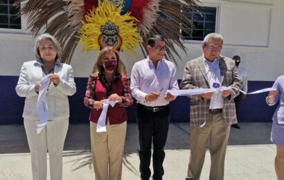 Inauguró gobernadora extensión de la UPTX en Yauhquemehcan