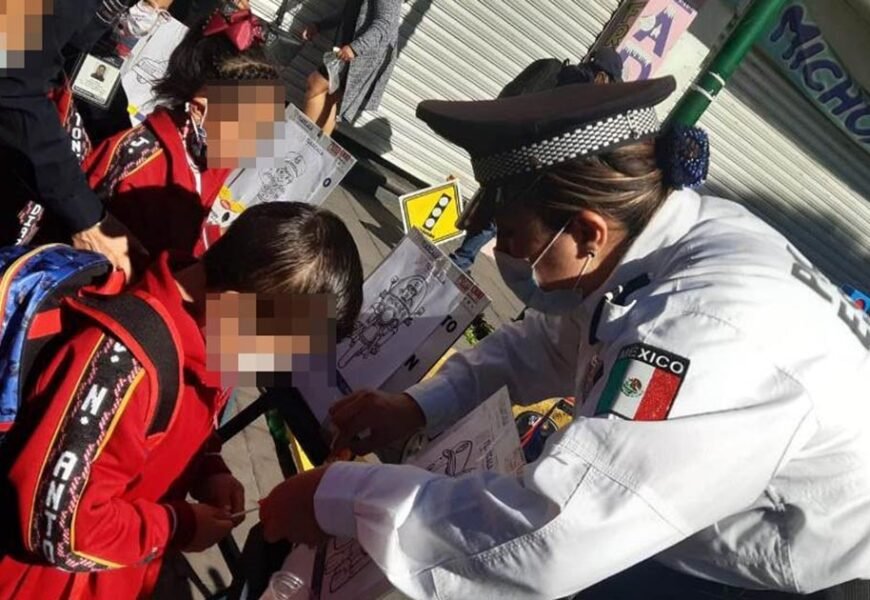 Policía estatal lleva el programa “Tu familia con el policía” a Chiautempan