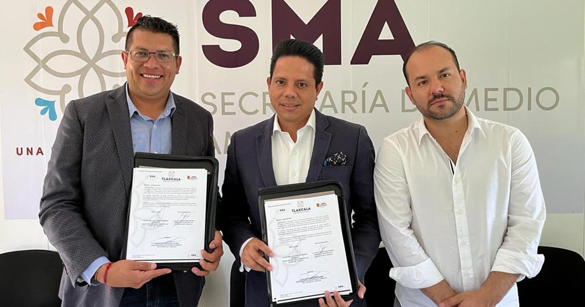 Signó SMA convenio de colaboración con ayuntamiento de Calpulalpan en materia de aguas residuales